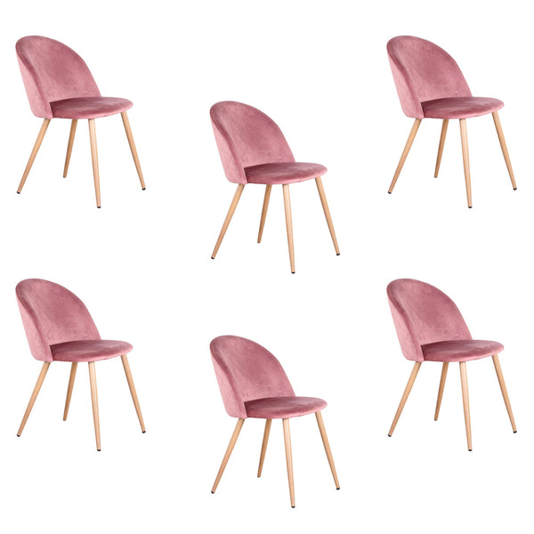 Lot 6x Chaises ELISA