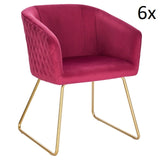 Lot 6x Chaises DIANA