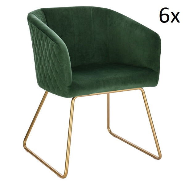 Lot 6x Chaises DIANA